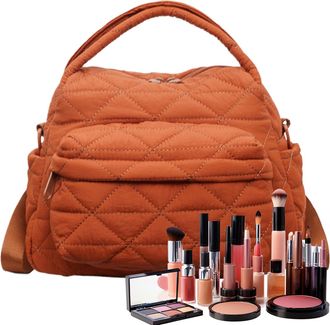 Generic Shoulder Bag - 27 * 22 * 18cm Soft Multiple Pockets Organization Handbag, Womens Purse, For Family, Friends, Adults, Men, Work, Travel, Shopping, Comm