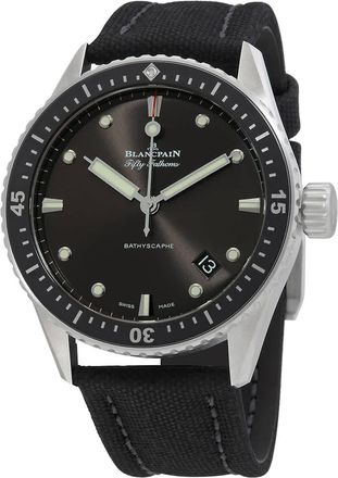 Blancpain Fifty Fathoms Meteor Automatic Mens Watch 5000-1110-B52A