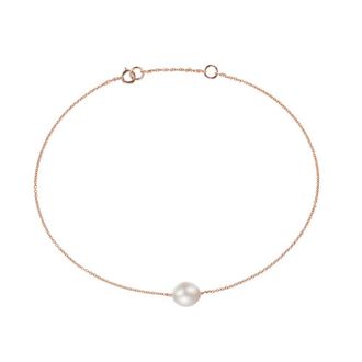 Lily & Roo Rose Gold Small Pearl Anklet