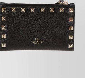 Valentino Garavani rockstud coin and card holder