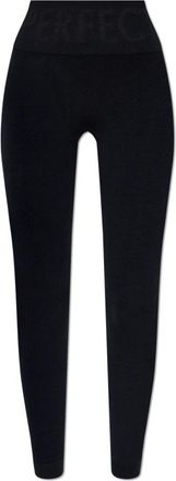Perfect Moment Rib Leggings - Dames - Leggings - Zwart - M - Nylon - Broeken