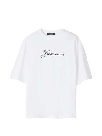 Jacquemus oversized T-shirt met logoprint