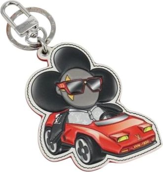 Louis Vuitton Pre-owned Accessories, female, Multicolor, Size: ONE SIZE Pre-owned Canvas Key Holder