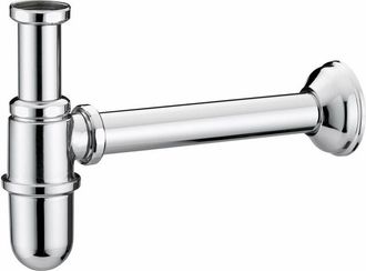 OEM Sif&oacute;n Botella Largo 240 Mm Color Lat&oacute;n Cepillado Con Conexi&oacute;n &Oslash;1 Piana 08900700ot 1 1/4 - Lat&oacute;n