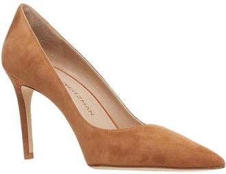 Stuart Weitzman Hohe Schuhe - Suede pumps Power - Gr. 36 (EU) - in Braun - f&uuml;r Damen