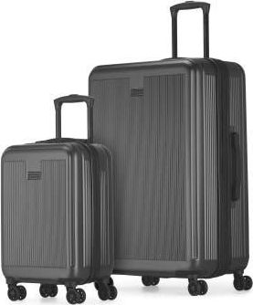 Bugatti Singapore 2 Piece Hardside Luggage Set with Expansion in Soil at Nordstrom