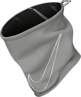 Nike Unisex Volwassenen 2.0 Deeltjes Omkeerbare Halswarmer (Deeltjesgrijs/zwart)