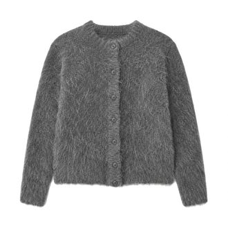 16Arlington Sephia Cardigan - Dames - Vesten - Grijs - L - Nylon - Truien & Vesten