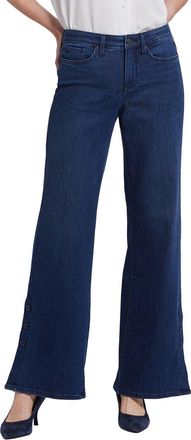 NYDJ Nydj Teresa Ibiza Blues Wide Leg Jean