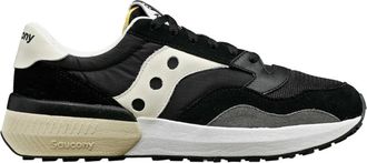 Saucony Zwarte Leren Jazz NXT Sneakers - Heren - Sneakers - Zwart - 38 EU - Leer - Schoenen