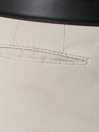 Incotex slim leg chinos - men - Spandex/Elastane/Cotton/Cotton - 56 - Neutrals
