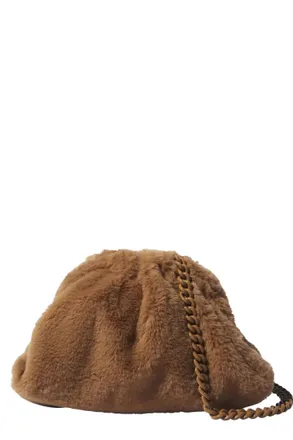 Maria La Rosa Womens Nita Mini Game Bag In Brown
