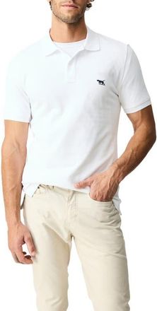 Rodd & Gunn Gunn Piqu&eacute; Sports Fit Cotton Polo in Coconut at Nordstrom, Size Xxx-Large