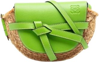 Loewe Pre-owned Gate Crossbody Bag - Dames - Vintage Schoudertas - Veelkleurig - ONE Size - Leer - Vintage