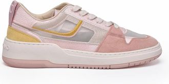 Ferragamo White Destiny Leather Sneakers