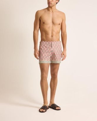 Orlebar Brown Setter Shorter Length Tailored Swim Shorts in Vermillion at Nordstrom, Size 34