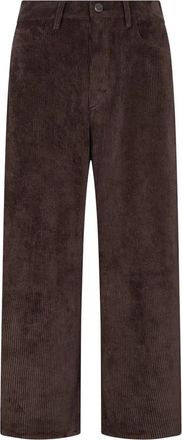Rossi Pantaloni dritti - - Trousers - Donna - Marrone - S
