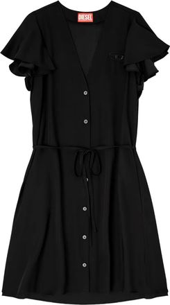 Diesel Abito con scollo a V - Nero