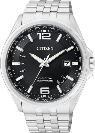 Citizen Mens Silver Watch CB0010-88E Stainless Steel - One Size