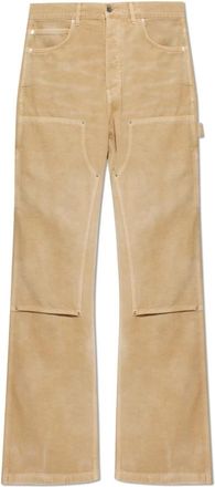 Amiri Straight-leg Jeans - Heren - Regular Fit Jeans - Beige - W32 - Katoen - Jeans