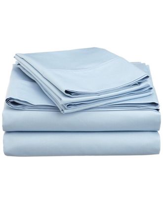 Superior 600 Thread Count Solid Cotton Rich Sheet Set