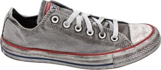 Converse Rook Ox Canvas Rubberen Zool Sneaker - Heren - Sneakers - Grijs - 36 EU - Schoenen