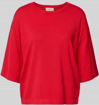 Freequent Strickshirt aus Viskose-Mix Modell Conny in Rot, Gr&ouml;&szlig;e XXL