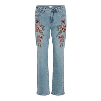 Cream Penelopa Jeans Coco Fit - Dames - Jeans - Blauw - Maat: W31 L32 Katoen