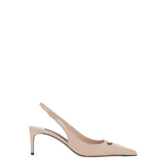 Dolce & Gabbana Pumps, female, Pink, Size: 11 US Lollo Slingback Pump