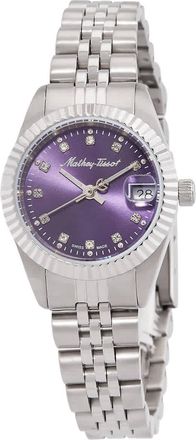 Mathey-Tissot Mathy II Quartz Purple Dial Ladies Watch D710APU