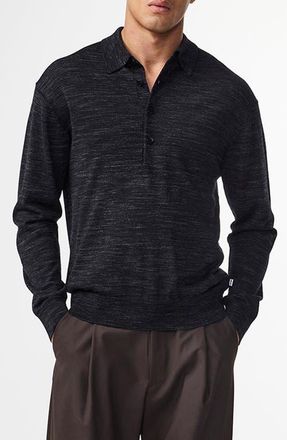 Nn.07 Raymond Polo in Black at Nordstrom, Size Xx-Large