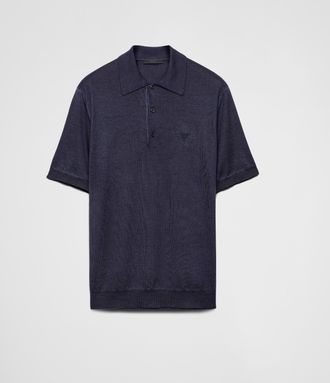 Prada Cashmere polo shirt