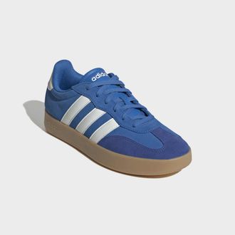 adidas Sneaker ADIDAS SPORTSWEAR BARREDA, Herren, Gr. 42,5, bright royal, core wei&szlig;, royal blau, Leder, Synthetik, Schuhe Sneaker, inspiriert vom Design des 