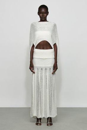 Et Ochs Vivienne Knit Top in White at Nordstrom, Size X-Large