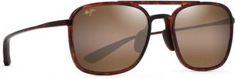Maui Jim Keokea Zonnebril - unisex - Zonnebrillen - Bruin - 55 MM - Nylon - Accessoires