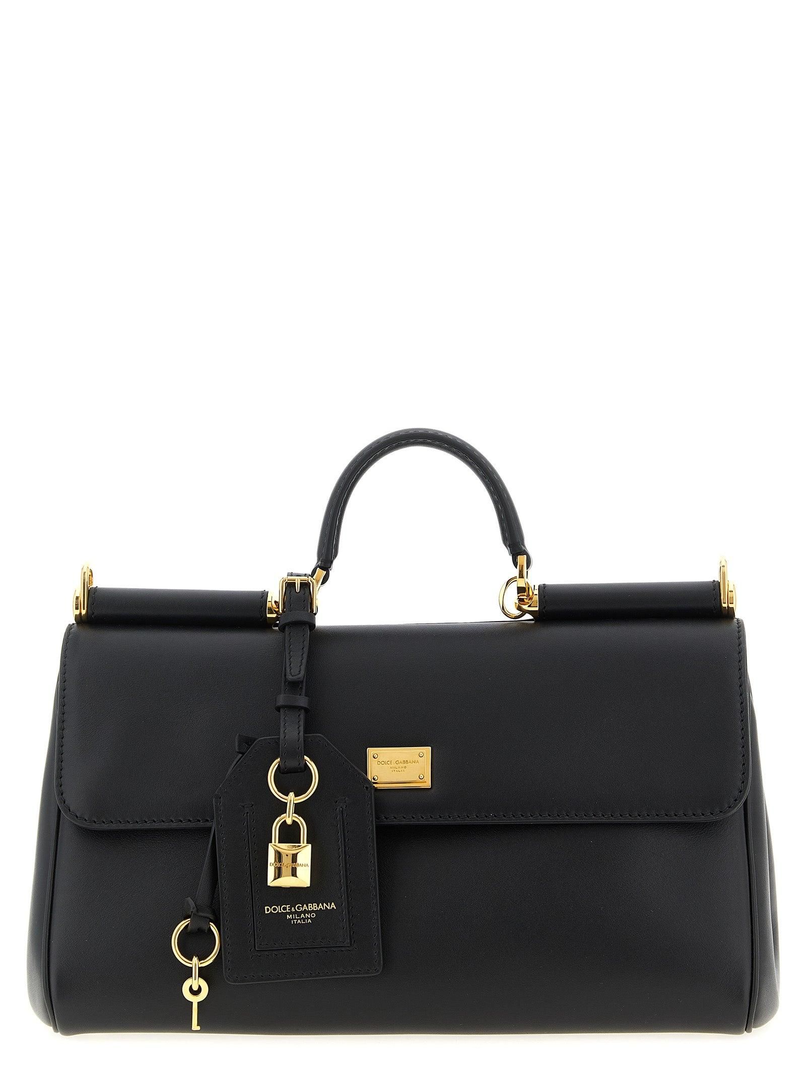 ショルダーバッグ・ポシェット DOLCE  GABBANA Women Shoulder Bags 92303 BB7763A9S25 90816 Mini Marlene City bag in Black for Women | Dolce&Gabbana®