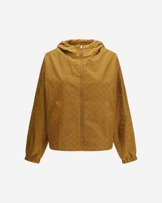Gucci Short technical jacquard Jacket with all-over GG motif Female 38