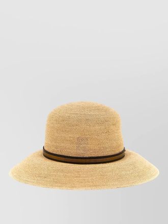 Borsalino colombia hat wide brim woven band