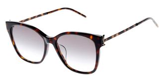 Saint Laurent SL M48S/K Asian Fit 004 Mens Sunglasses Tortoiseshell Size 56
