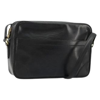 Louis Vuitton Pre-owned Cross Body Bags, female, Black, Size: ONE SIZE Pre-owned Epi Leather Shoulder Bag