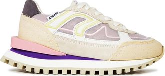 Axel Arigato Womens Sonar Chunky Sneakers - Ivory Leather - Size EU 37