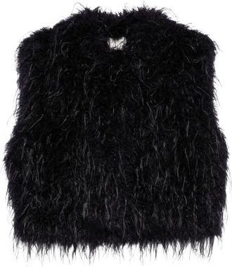 Forte_Forte 15001Mycoatnotte - Dames - Bodywarmers - Blauw - S - Jassen