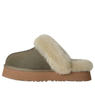 UGG (WMNS) UGG Disquette Slippers Moss Green 1122550-MRNM