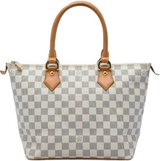 Louis Vuitton Pre-owned Saleya PM - Dames - Vintage Shopper - Wit - ONE Size - Leer - Vintage