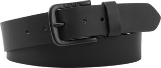 Levi's Lederg&uuml;rtel LEVIS SEINE METAL G&Uuml;RTEL, Damen, Gr. 11,5, schwarz, Leder, unifarben, G&uuml;rtel Lederg&uuml;rtel, SEINE METAL BELT