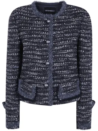 Emporio Armani Blazer Wool Ew004236.Af24396 Fc366