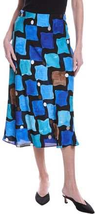 Nic+Zoe NIC+ZOE Sea Glass Slip Skirt