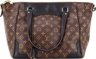 Louis Vuitton Borsa tote Estrela NM in tela con monogramma e pelle - Nero