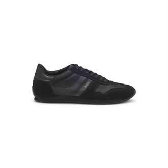 HUGO BOSS Mens Levon Nymi Runner in Black - Size UK 10