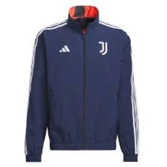 adidas Juventus Anthem Jacket Asia Sizing Blue Orange IP8794